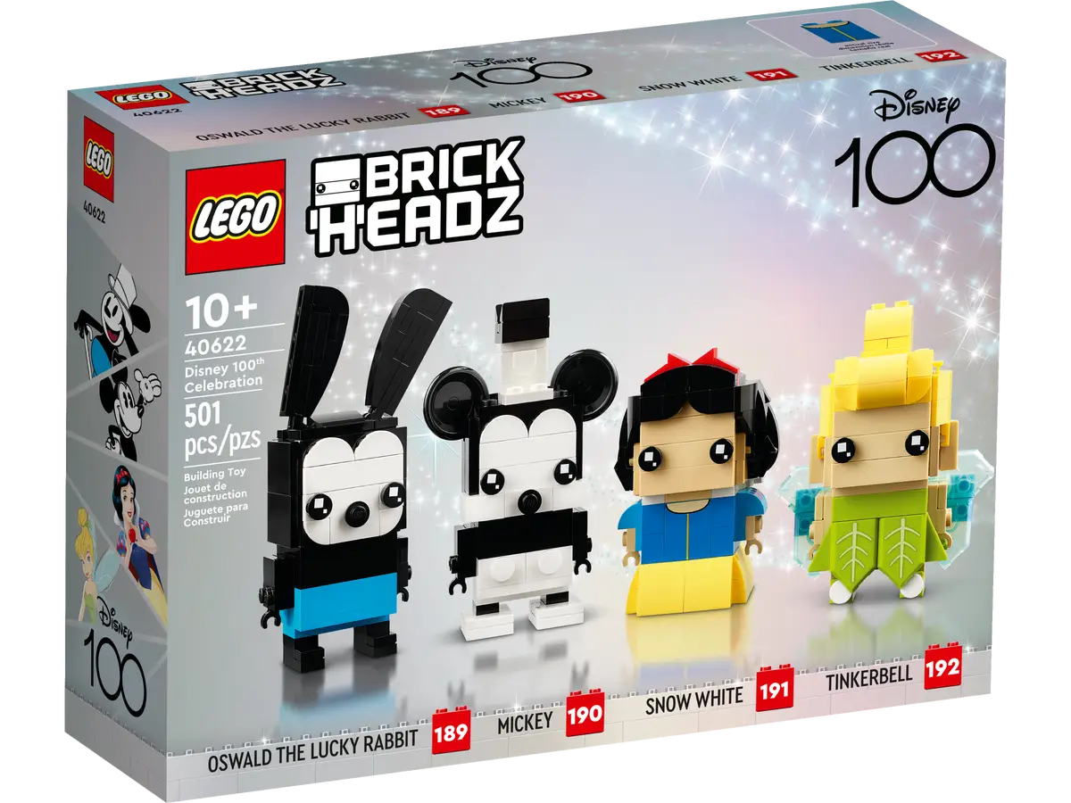 LEGO Disney 100th Celebration Brickheadz 40622