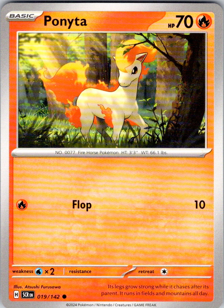 Ponyta (019/142) [SV07: Stellar Crown]