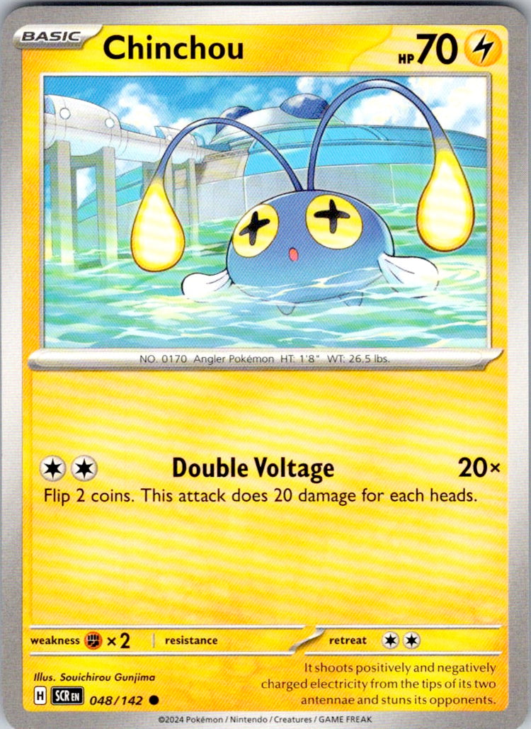 Chinchou (048/142) [SV07: Stellar Crown]