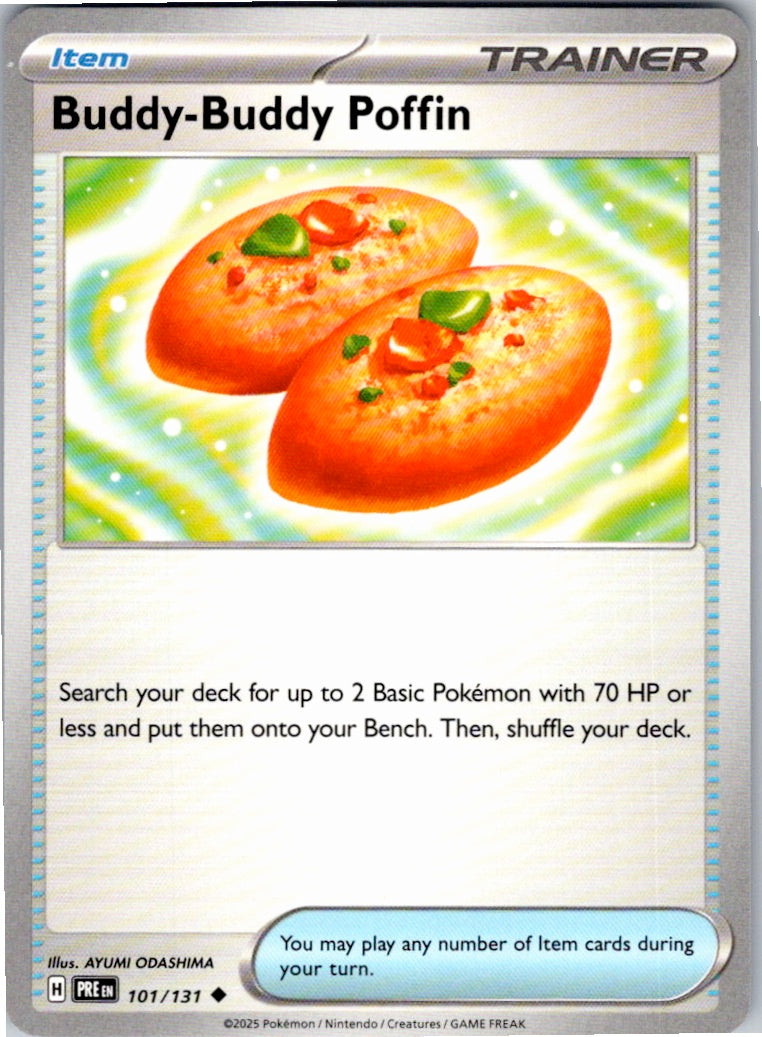 Buddy-Buddy Poffin (101/131) [SV: Prismatic Evolutions]