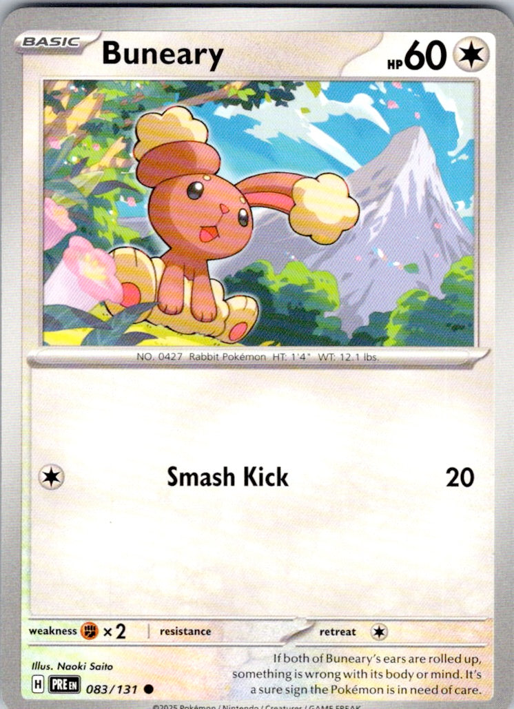 Buneary (083/131) [SV: Prismatic Evolutions]