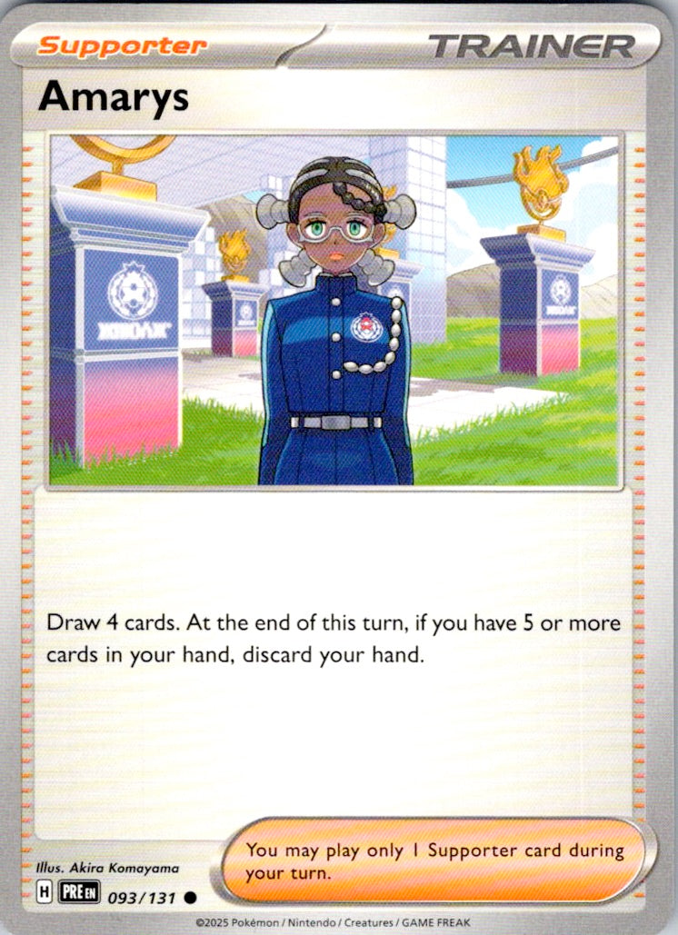 Amarys (093/131) [SV: Prismatic Evolutions]