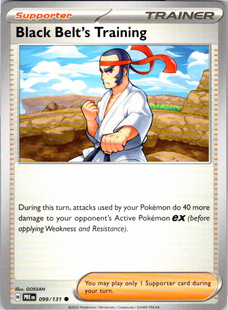 Black Belt's Training (099/131) [SV: Prismatic Evolutions]