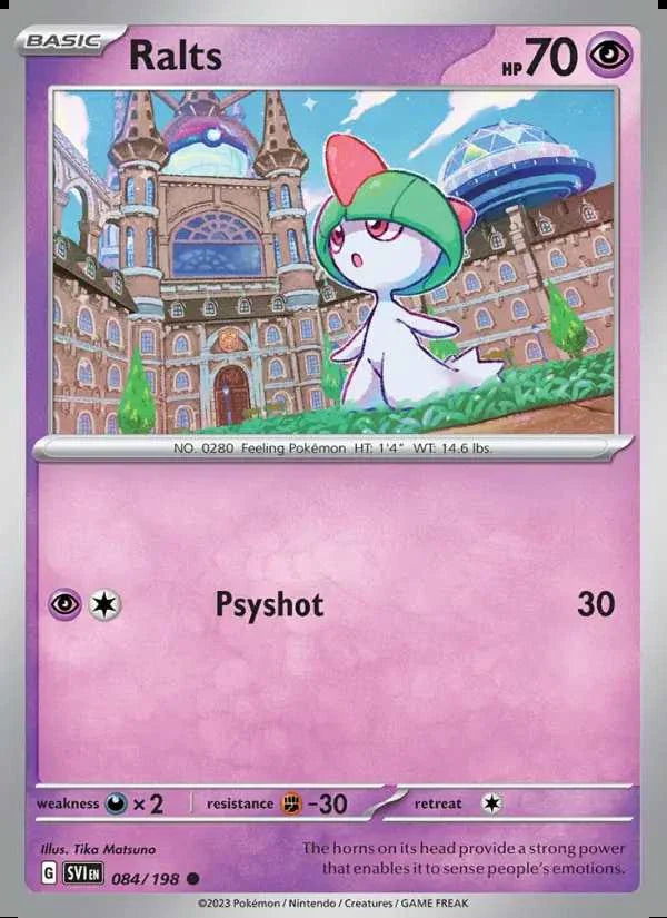 084 Ralts Reverse Holo - Denji Collectables