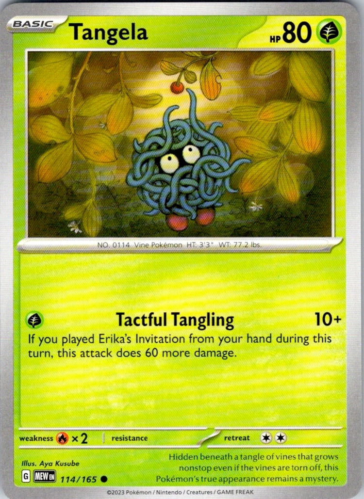 Tangela (114/165) [SV: Scarlet & Violet 151]