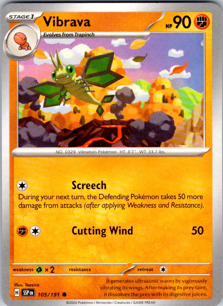 Vibrava (105/191) [SV08: Surging Sparks]