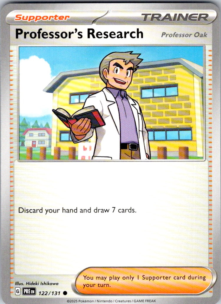 Professor's Research [Professor Oak] (122/131) [SV: Prismatic Evolutions]