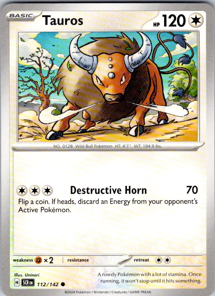 Tauros (112/142) [SV07: Stellar Crown]