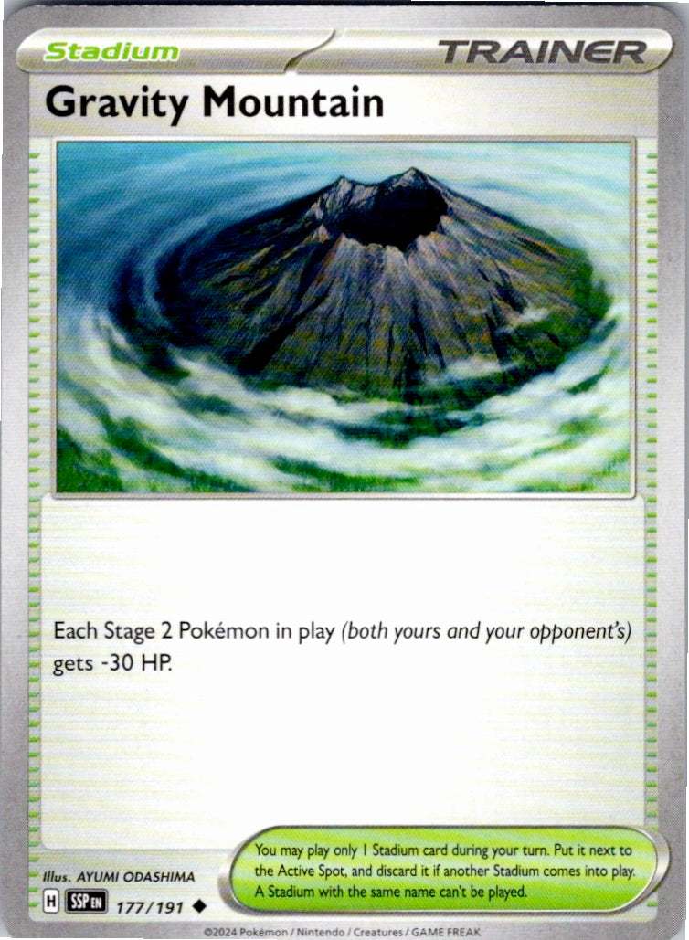 Gravity Mountain (177/191) [SV08: Surging Sparks]