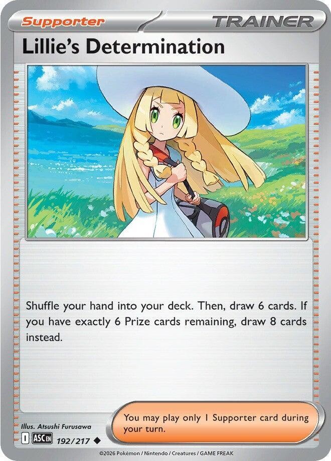 Lillie's Determination (Uncommon) (192/217) [Ascended Heroes]