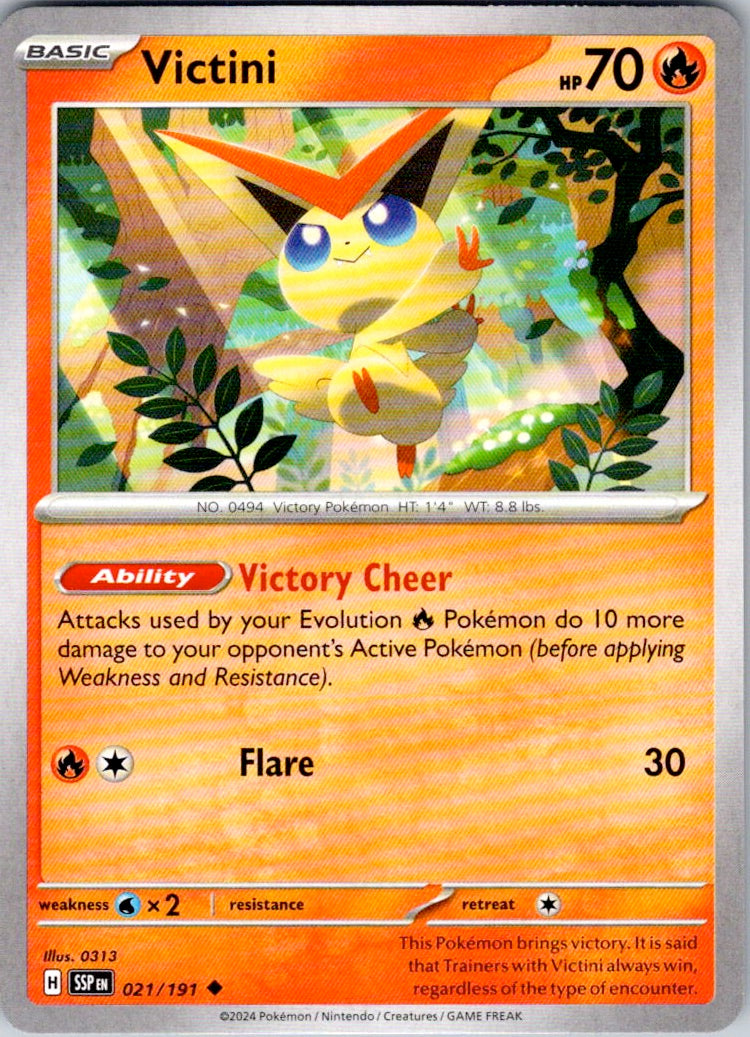 Victini (021/191) [SV08: Surging Sparks]