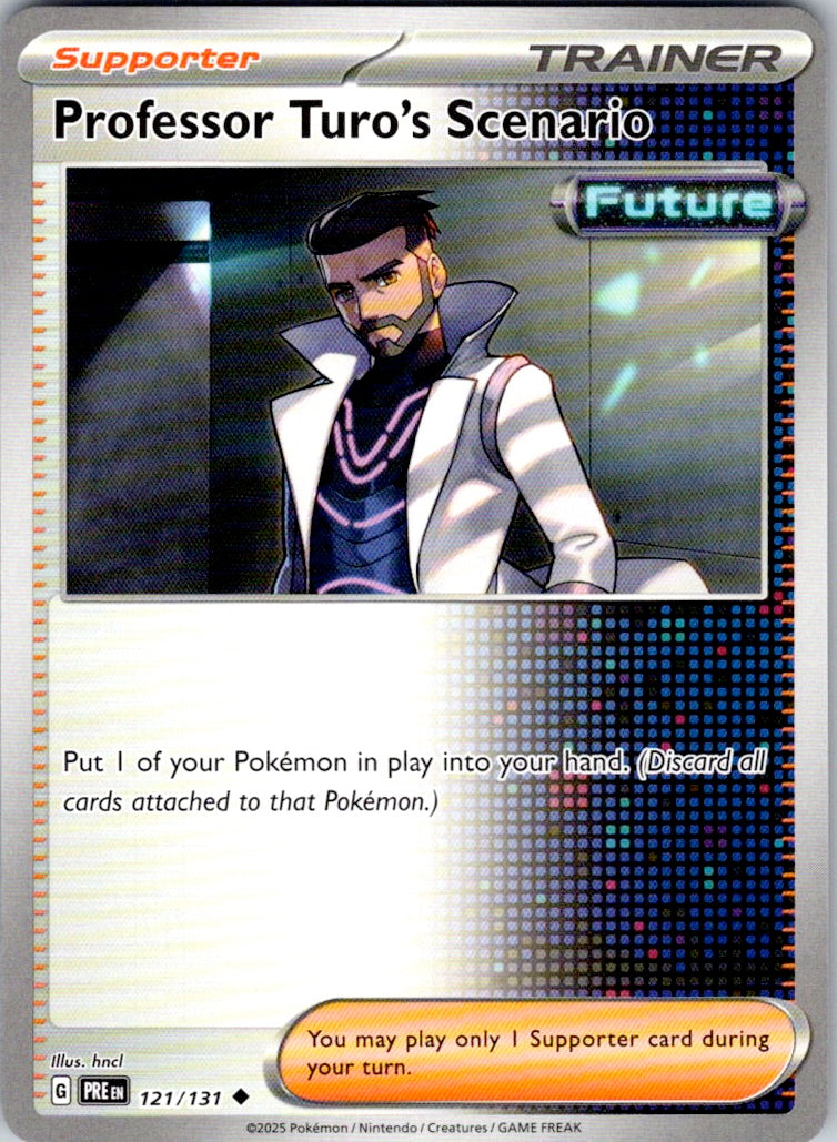 Professor Turo's Scenario (121/131) [SV: Prismatic Evolutions]