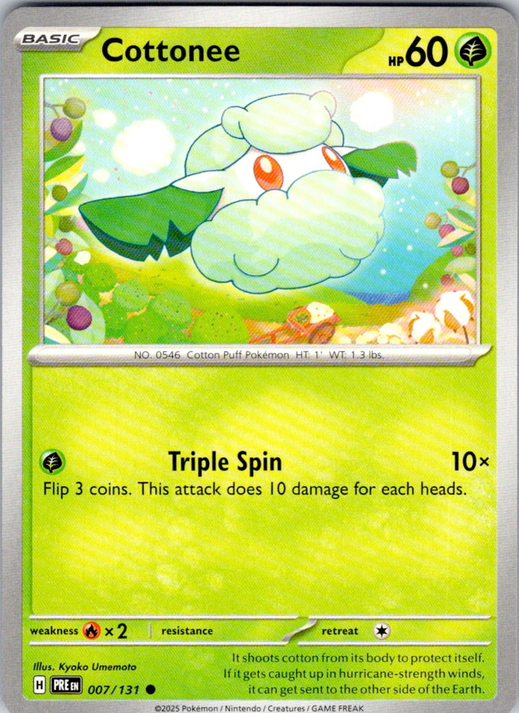 Cottonee (007/131) [SV: Prismatic Evolutions]
