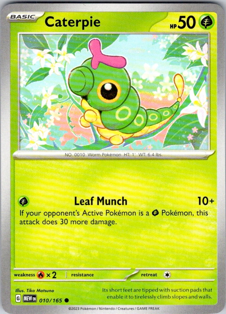 Caterpie (010/165) [SV: Scarlet & Violet 151]