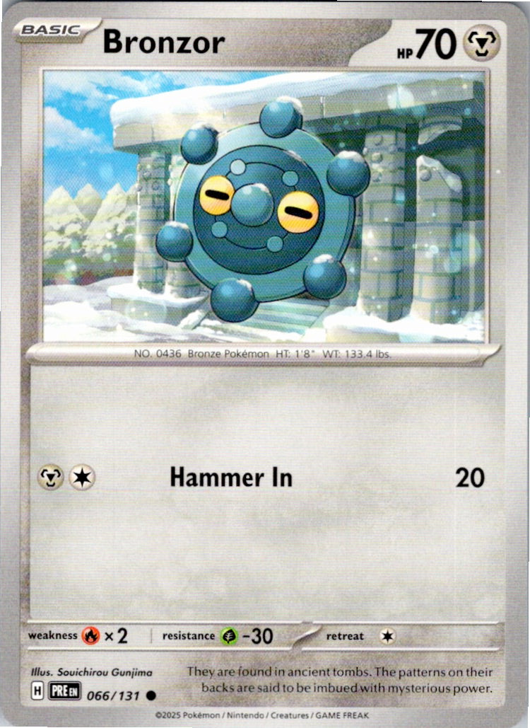 Bronzor (066/131) [SV: Prismatic Evolutions]