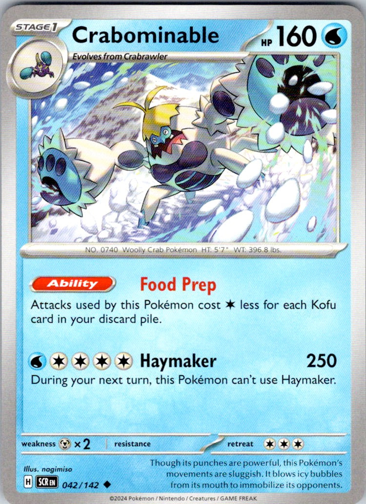 Crabominable (042/142) [SV07: Stellar Crown]