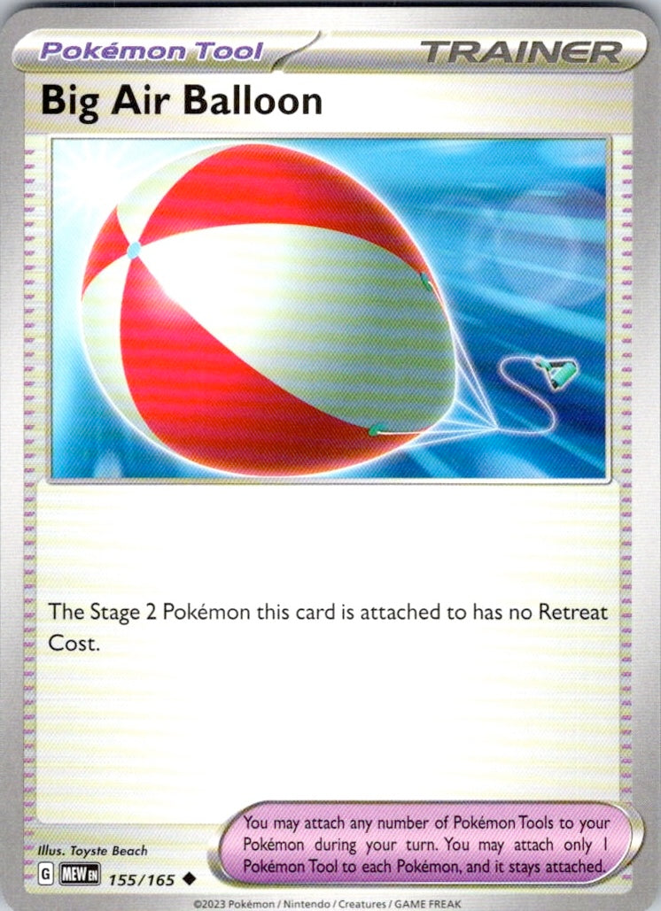 Big Air Balloon (155/165) [SV: Scarlet & Violet 151]