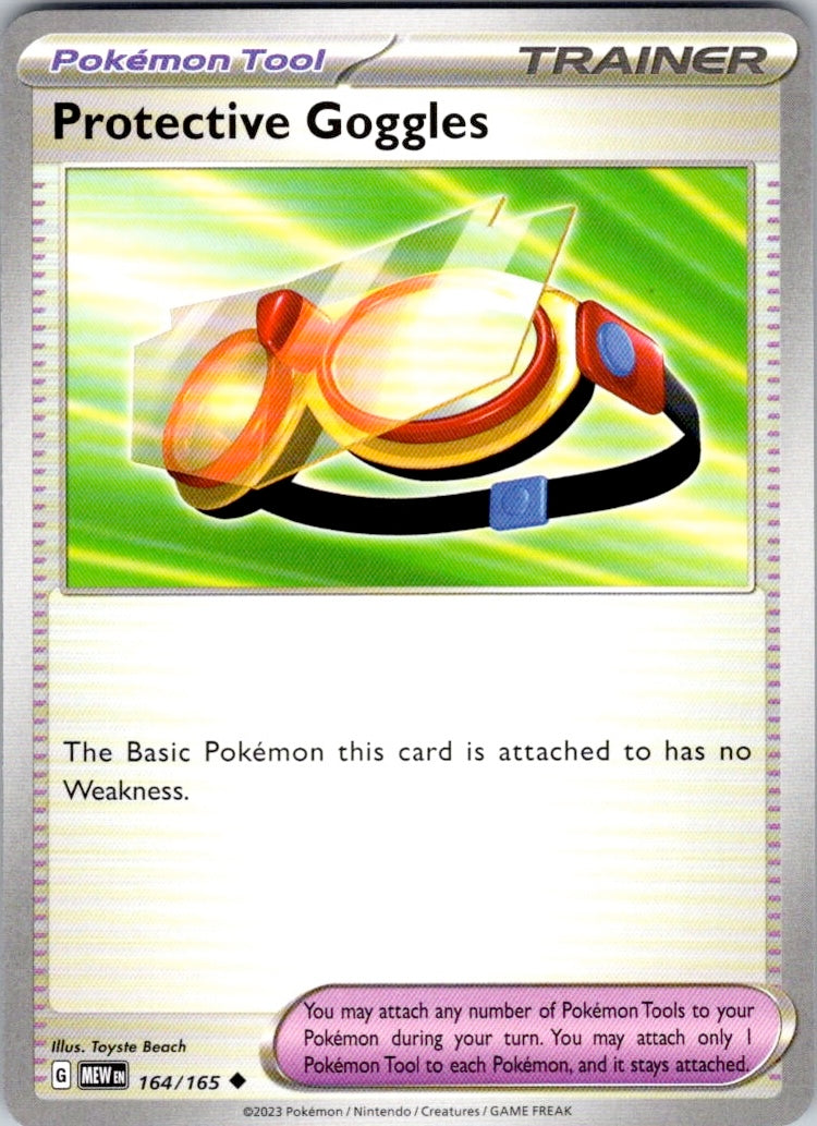 Protective Goggles (164/165) [SV: Scarlet & Violet 151]