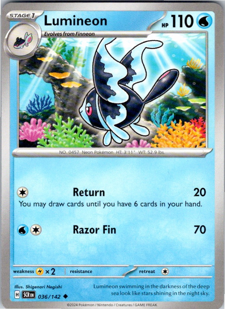Lumineon (036/142) [SV07: Stellar Crown]