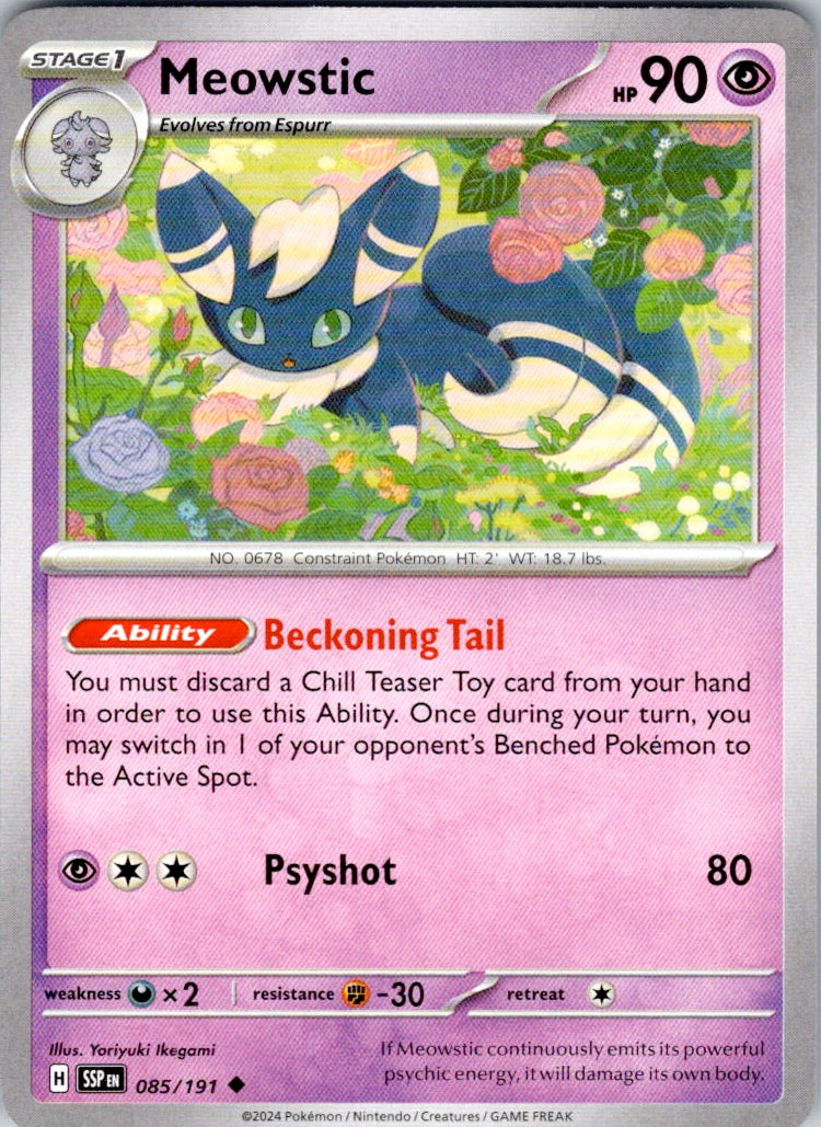 Meowstic (085/191) [SV08: Surging Sparks]