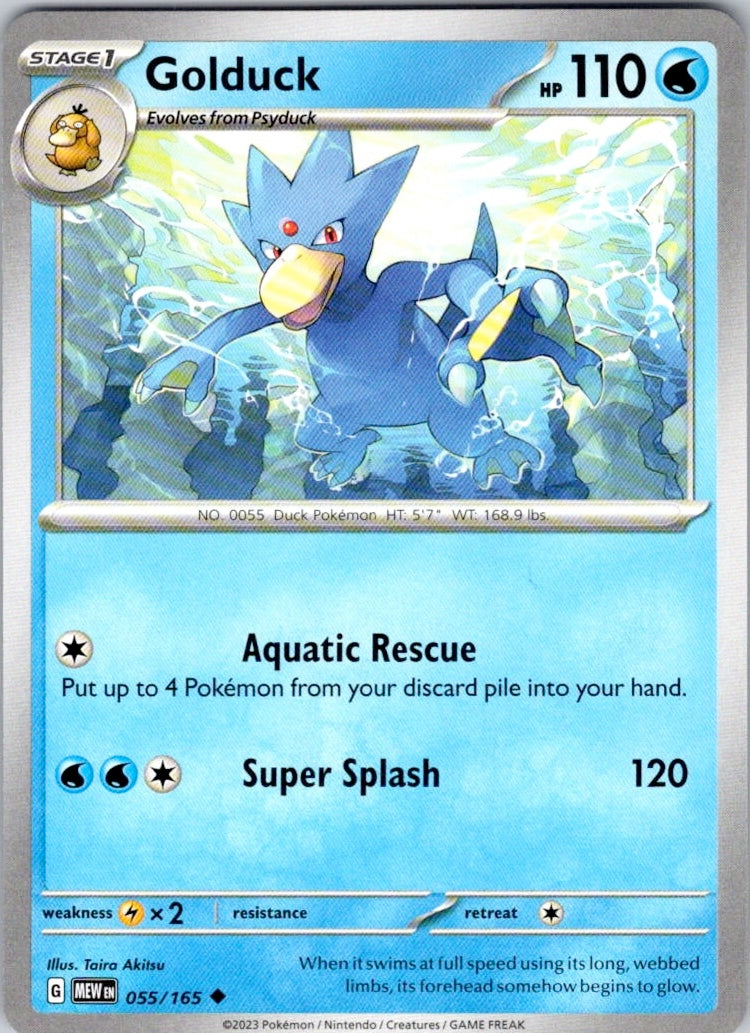 Golduck (055/165) [SV: Scarlet & Violet 151]
