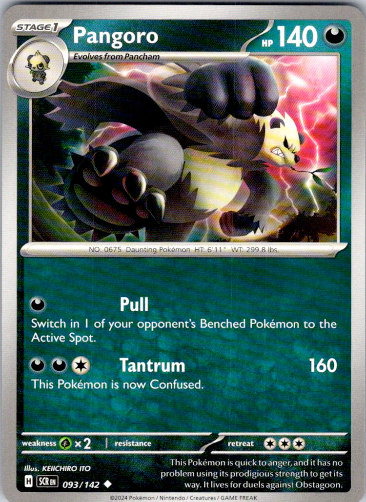 Pangoro (093/142) [SV07: Stellar Crown]