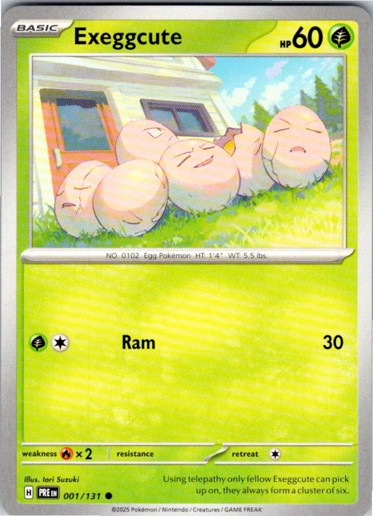 Exeggcute (001/131) [SV: Prismatic Evolutions]