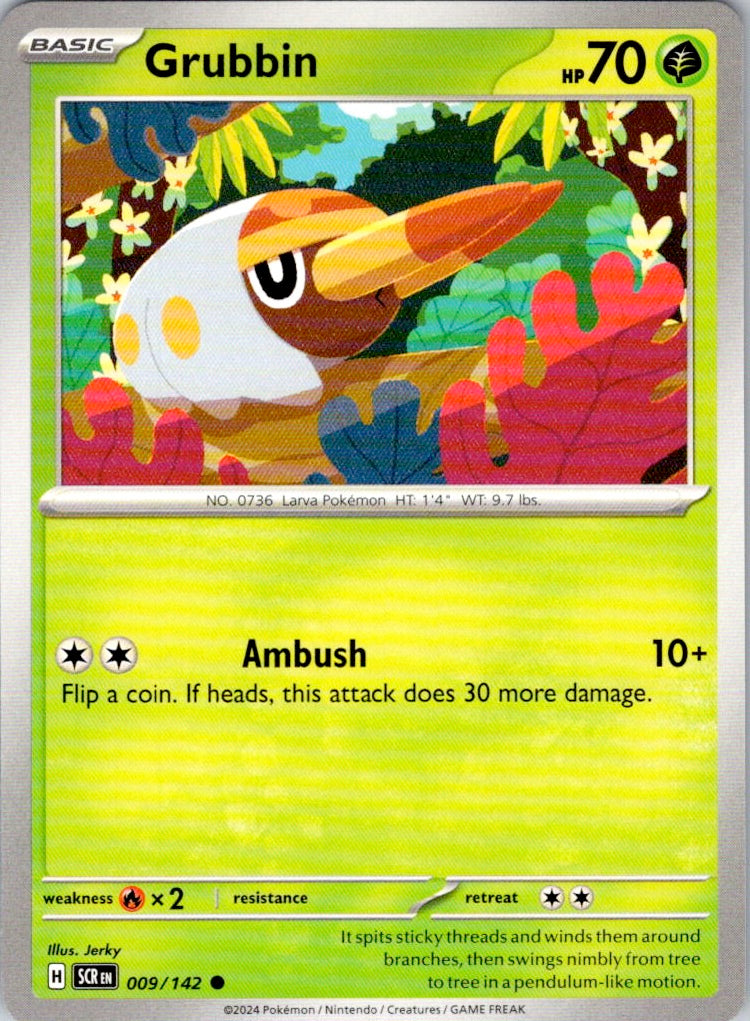 Grubbin (009/142) [SV07: Stellar Crown]