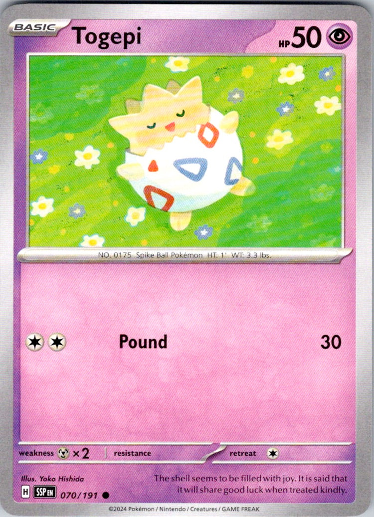 Togepi (070/191) [SV08: Surging Sparks]