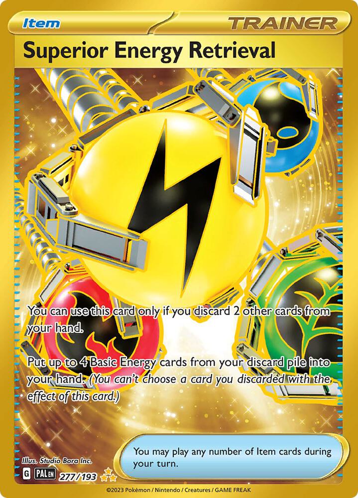 Superior Energy Retrieval (277/193) [Paldea Evolved]