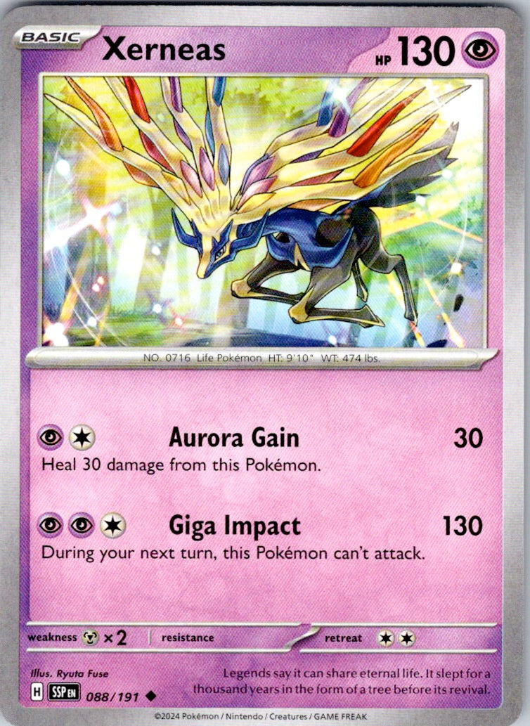 Xerneas (088/191) [SV08: Surging Sparks]
