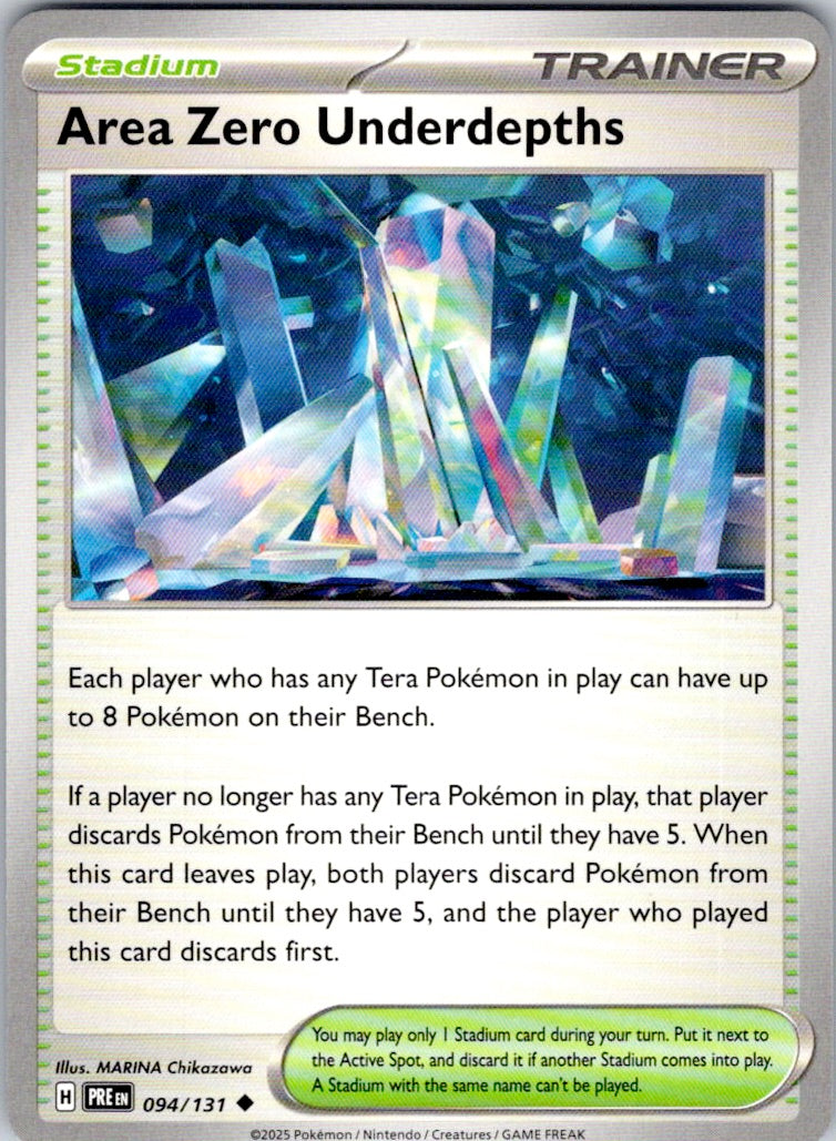 Area Zero Underdepths (094/131) [SV: Prismatic Evolutions]