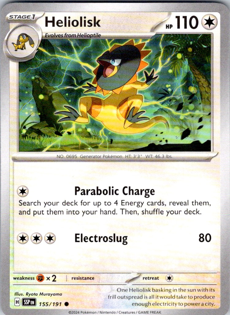 Heliolisk (155/191) [SV08: Surging Sparks]