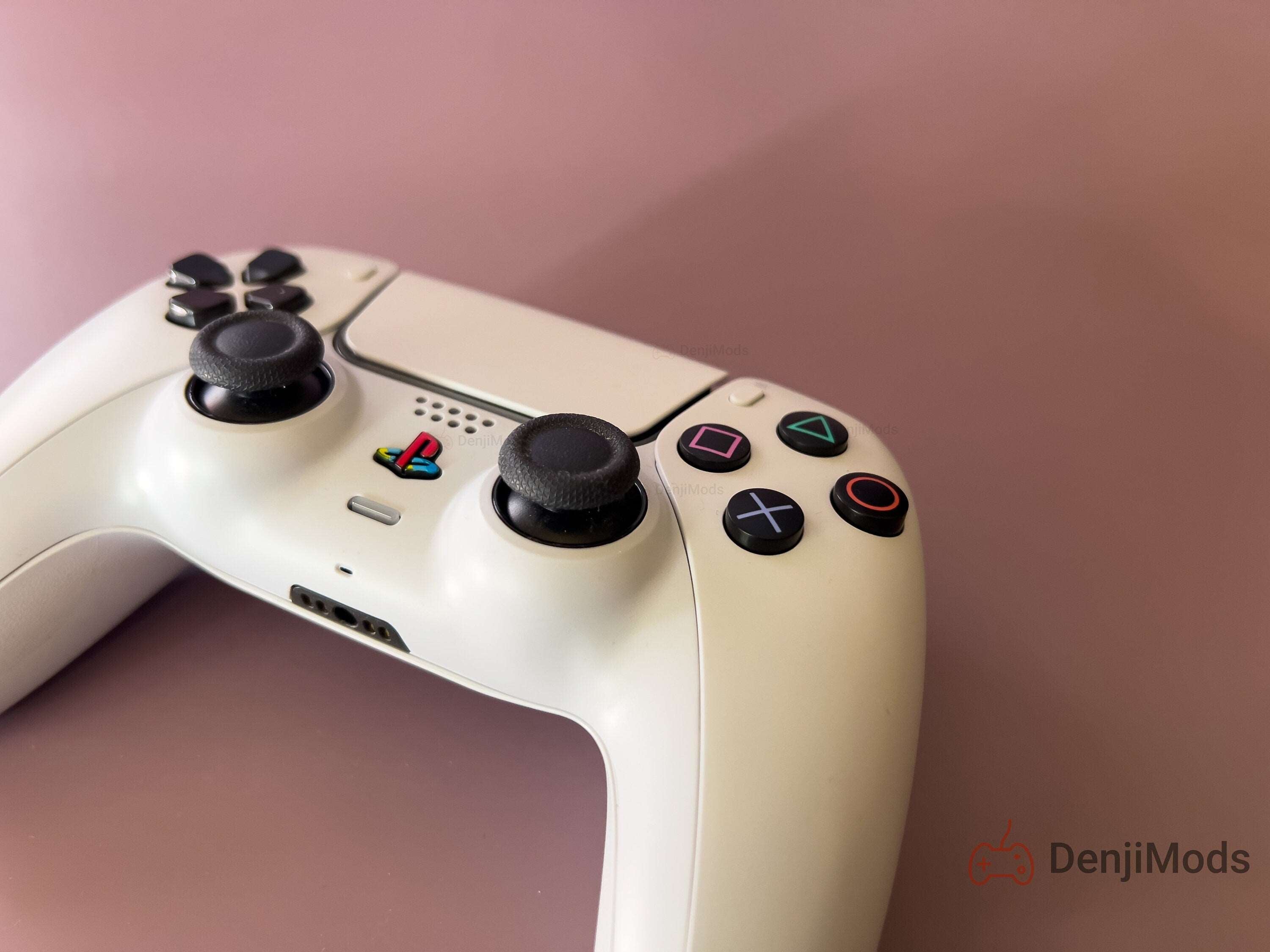 Custom PS2 White Playstation 5 Dualsense Controller