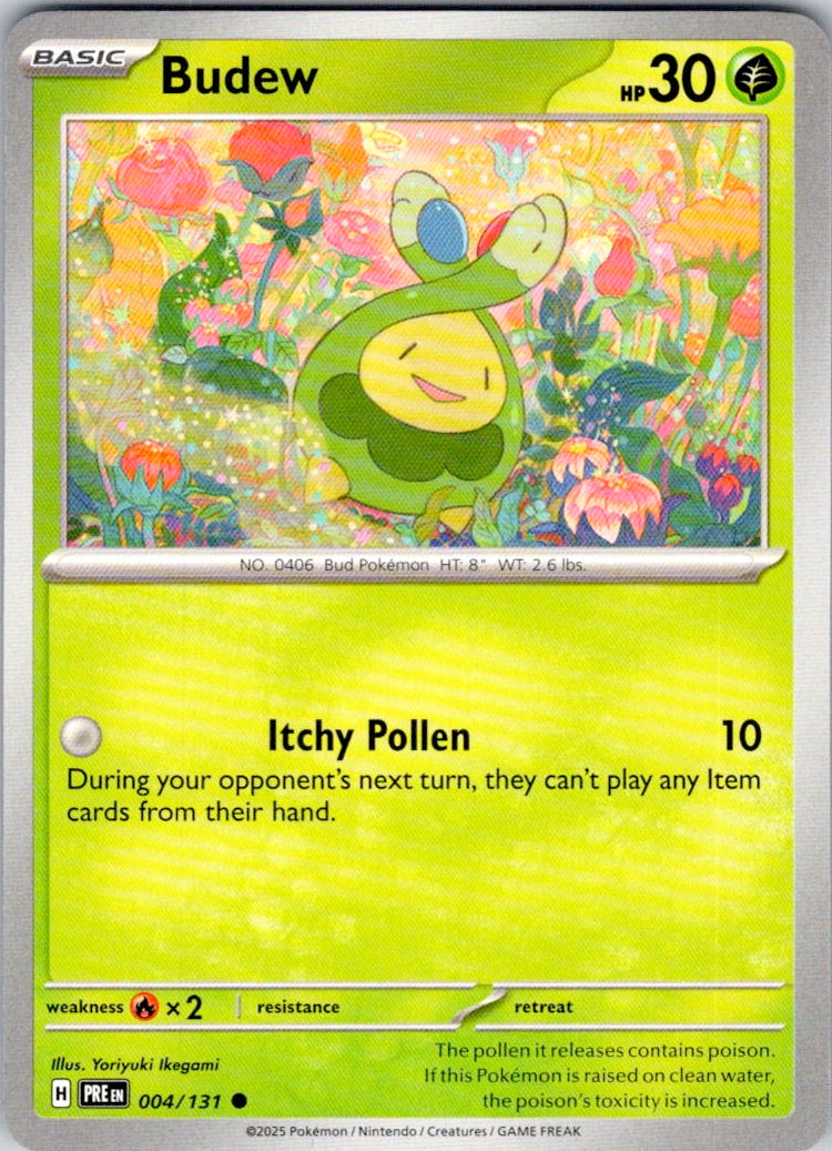 Budew (004/131) [SV: Prismatic Evolutions]