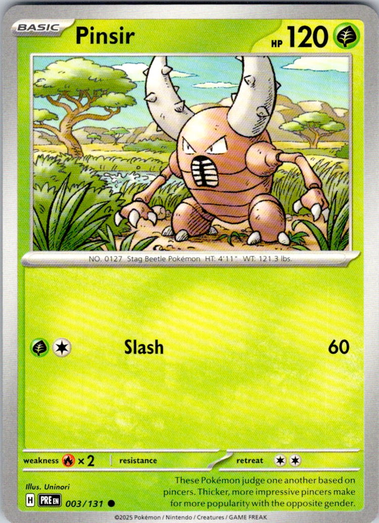 Pinsir (003/131) [SV: Prismatic Evolutions]