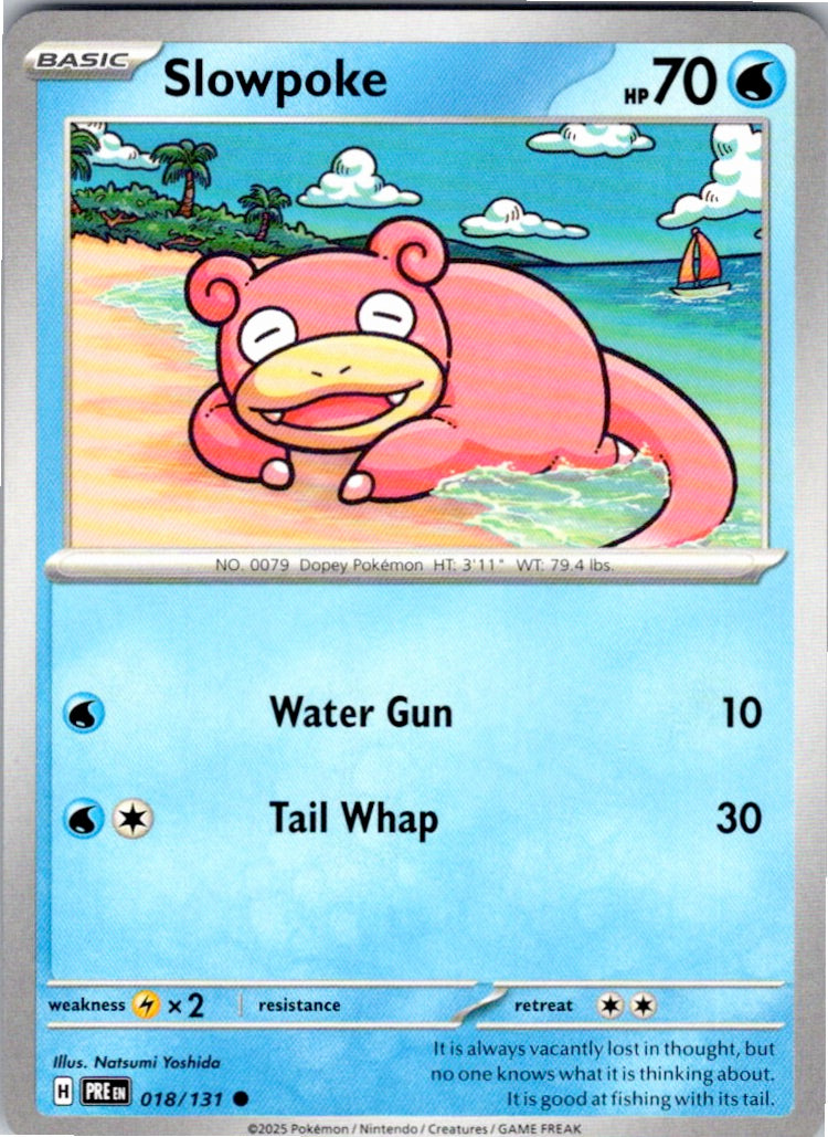 Slowpoke (018/131) [SV: Prismatic Evolutions]