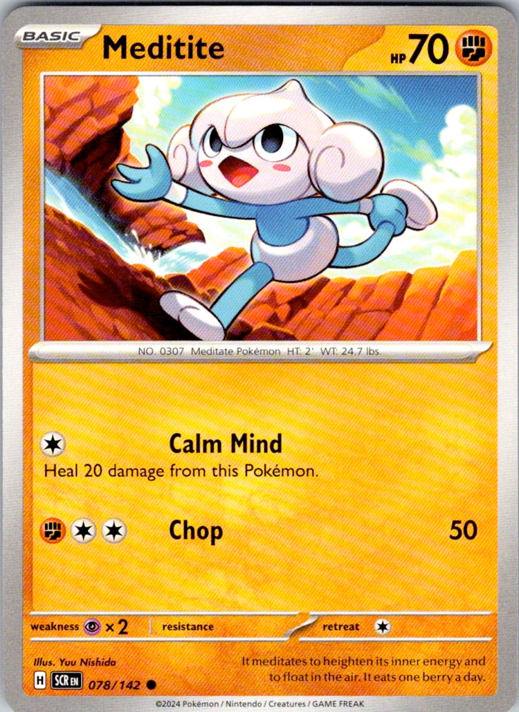 Meditite (078/142) [SV07: Stellar Crown]