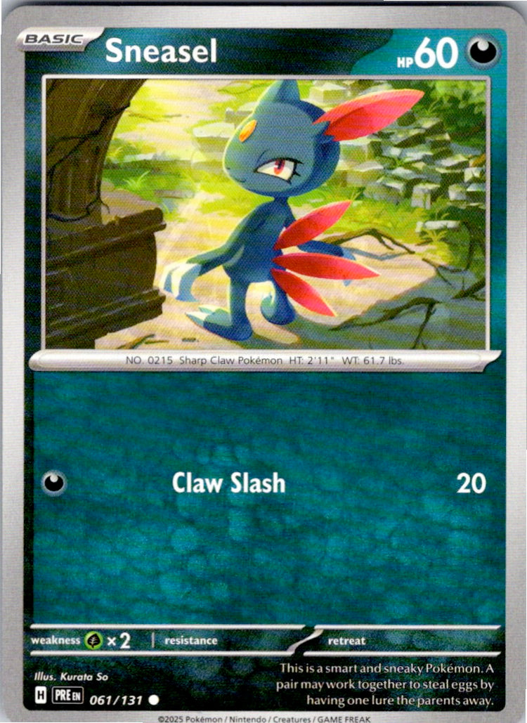 Sneasel (061/131) [SV: Prismatic Evolutions]