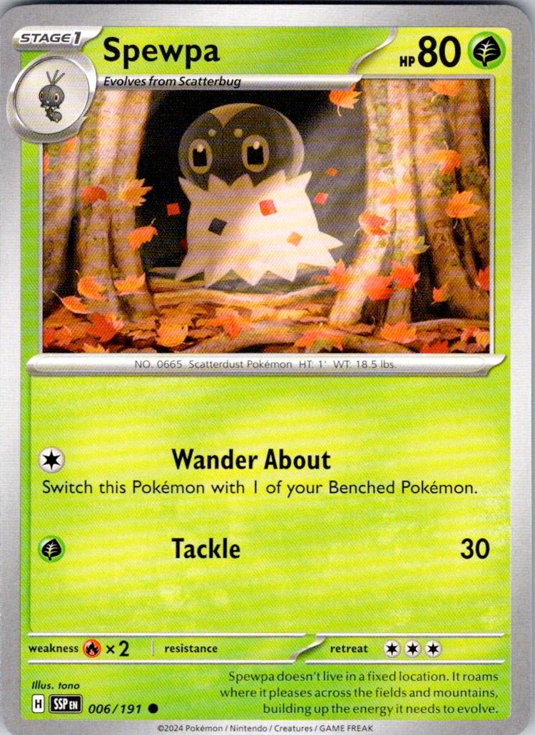Spewpa (006/191) [SV08: Surging Sparks]