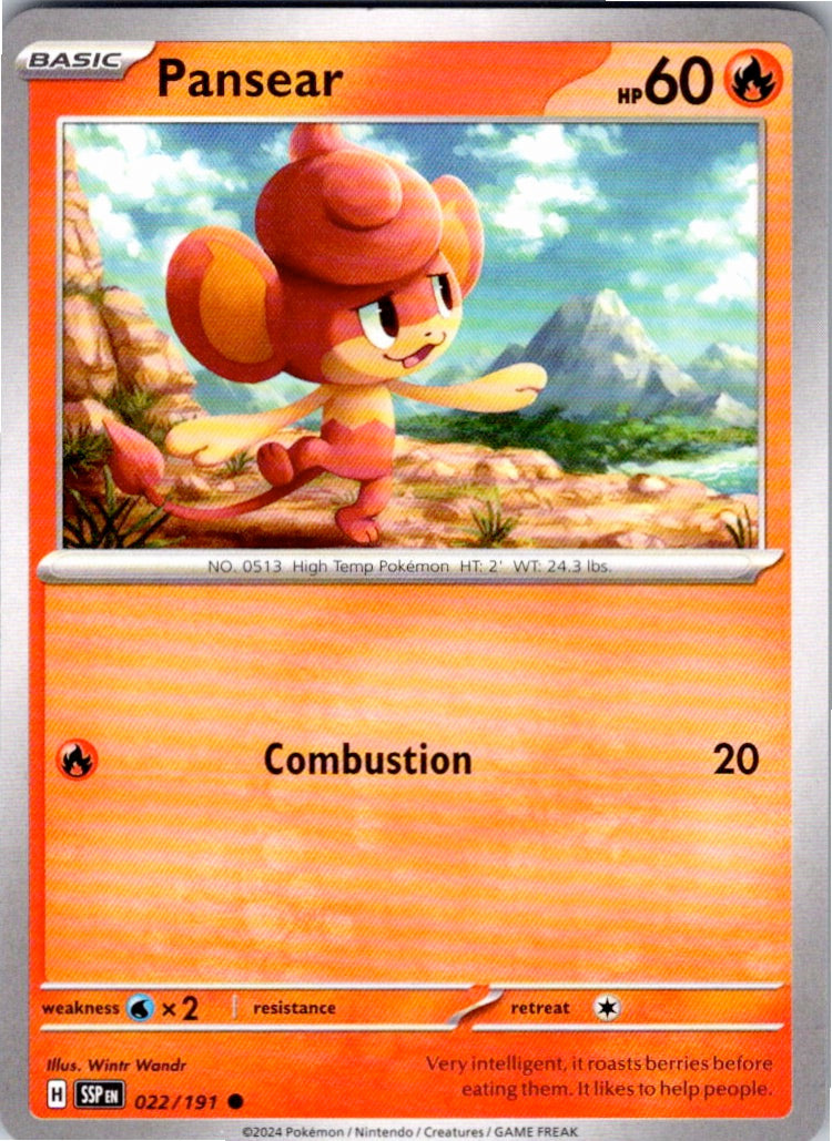 Pansear (022/191) [SV08: Surging Sparks]