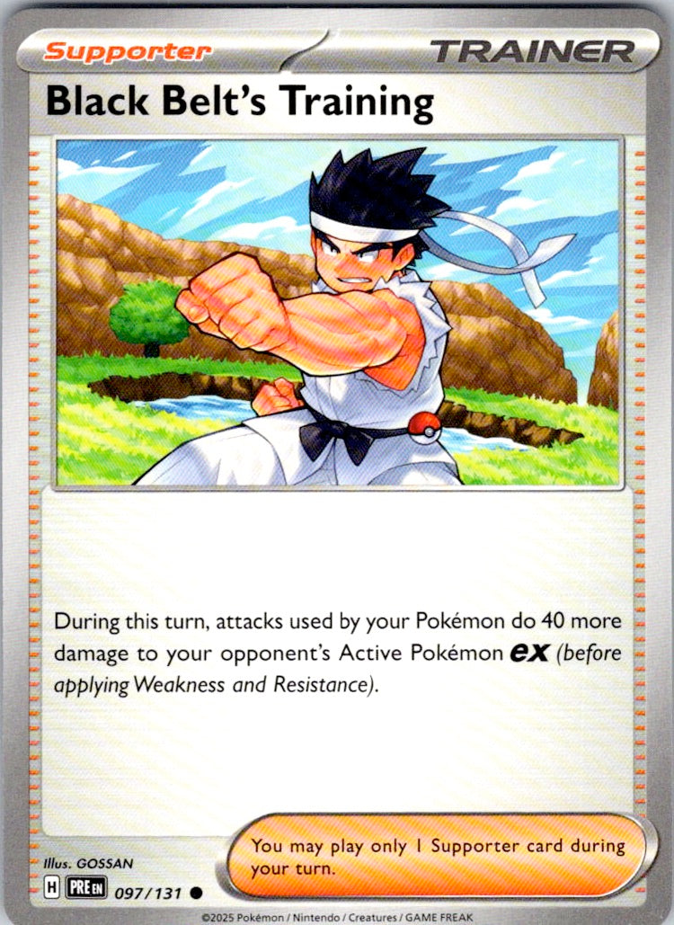 Black Belt's Training (097/131) [SV: Prismatic Evolutions]