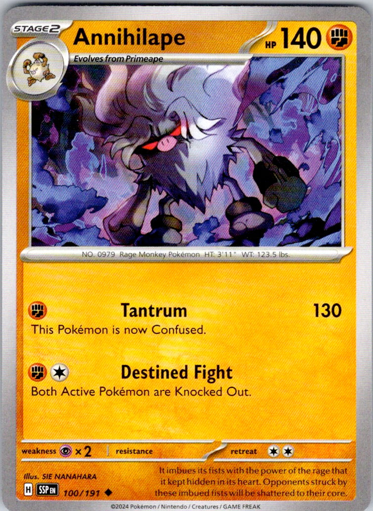 Annihilape (100/191) [SV08: Surging Sparks]