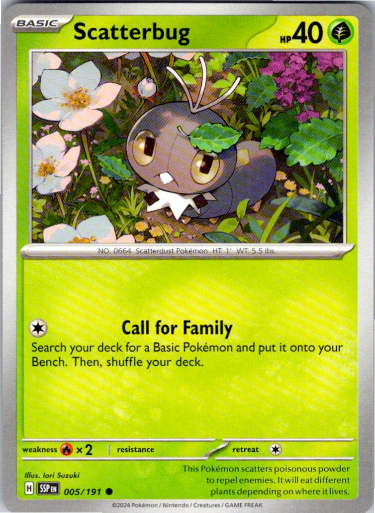 Scatterbug (005/191) [SV08: Surging Sparks]