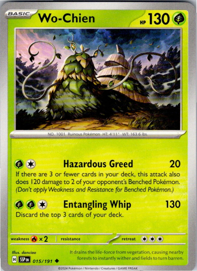 Wo-Chien (015/191) [SV08: Surging Sparks]