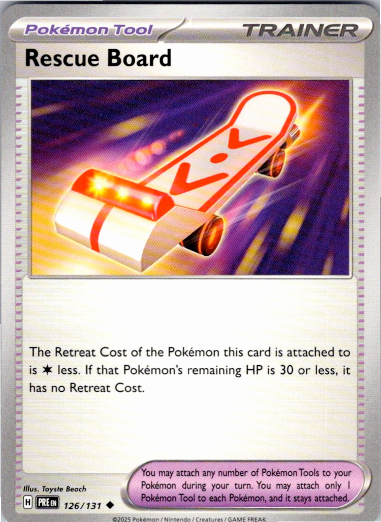 Rescue Board (126/131) [SV: Prismatic Evolutions]