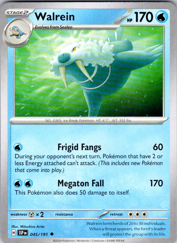 Walrein (045/191) [SV08: Surging Sparks]