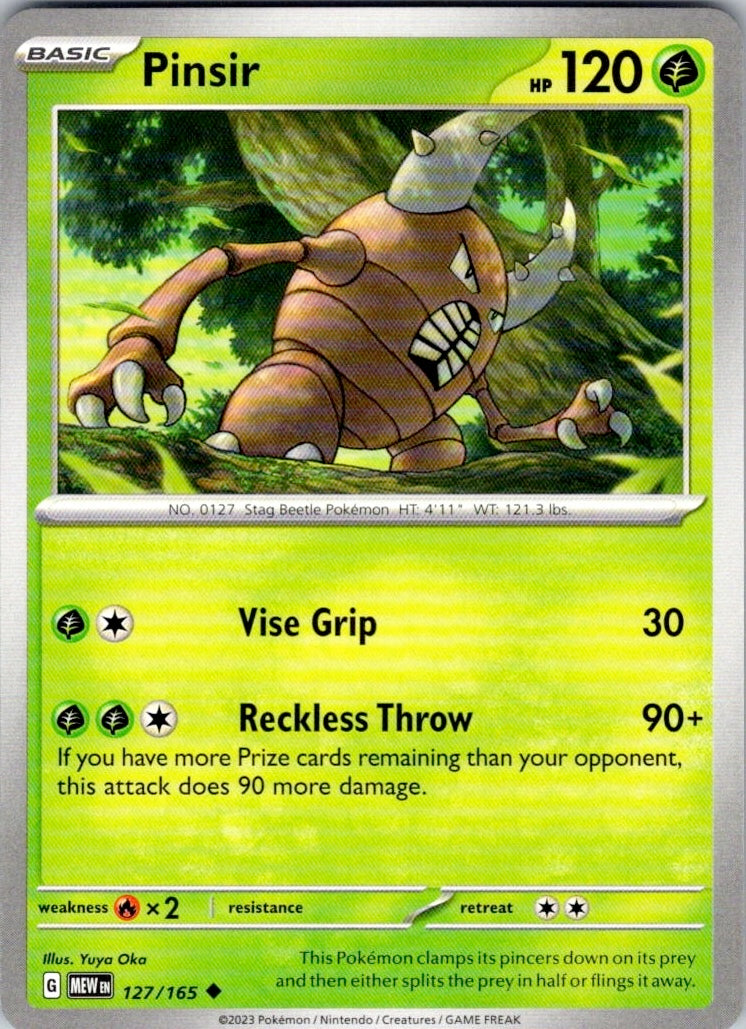 Pinsir (127/165) [SV: Scarlet & Violet 151]