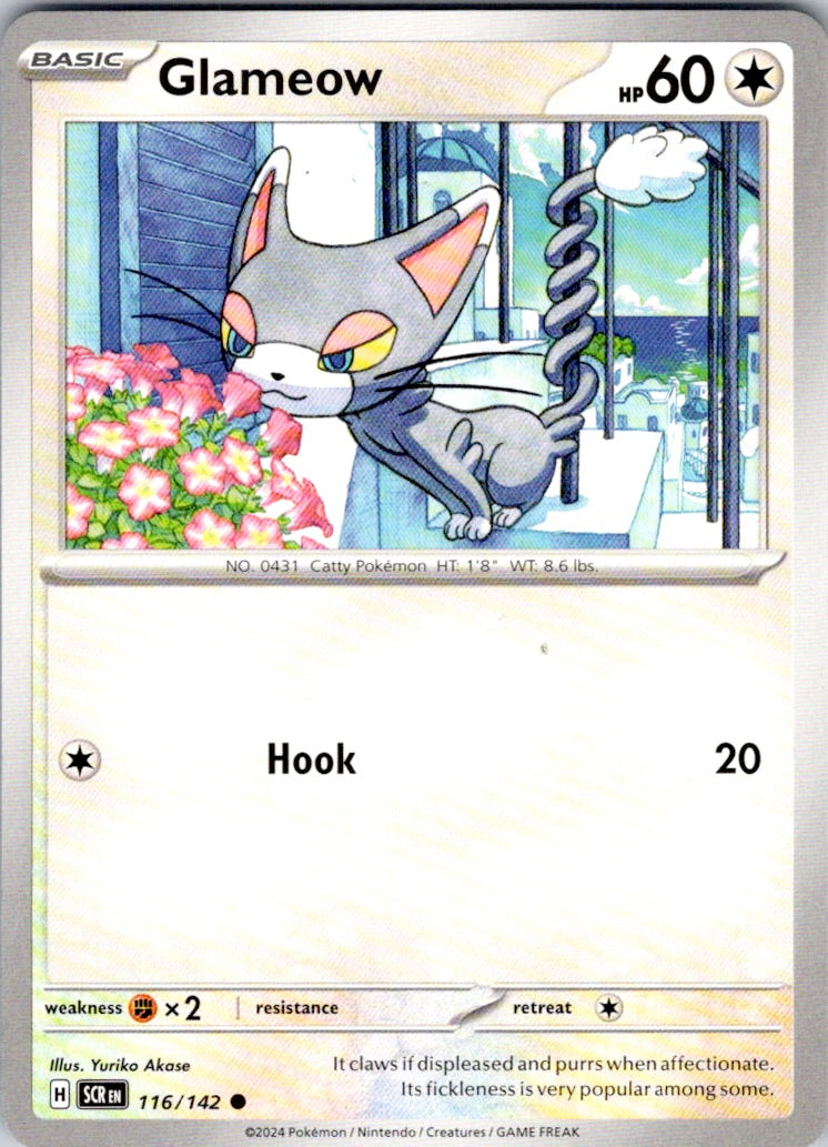 Glameow (116/142) [SV07: Stellar Crown]