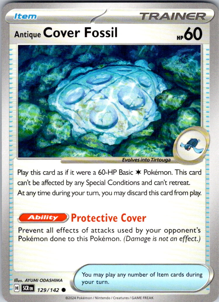 Antique Cover Fossil (129/142) [SV07: Stellar Crown]